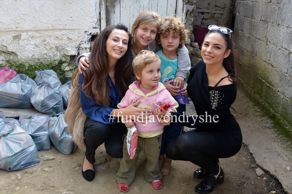 Amarda Toska, shumë pranë njerëzve në nevojë