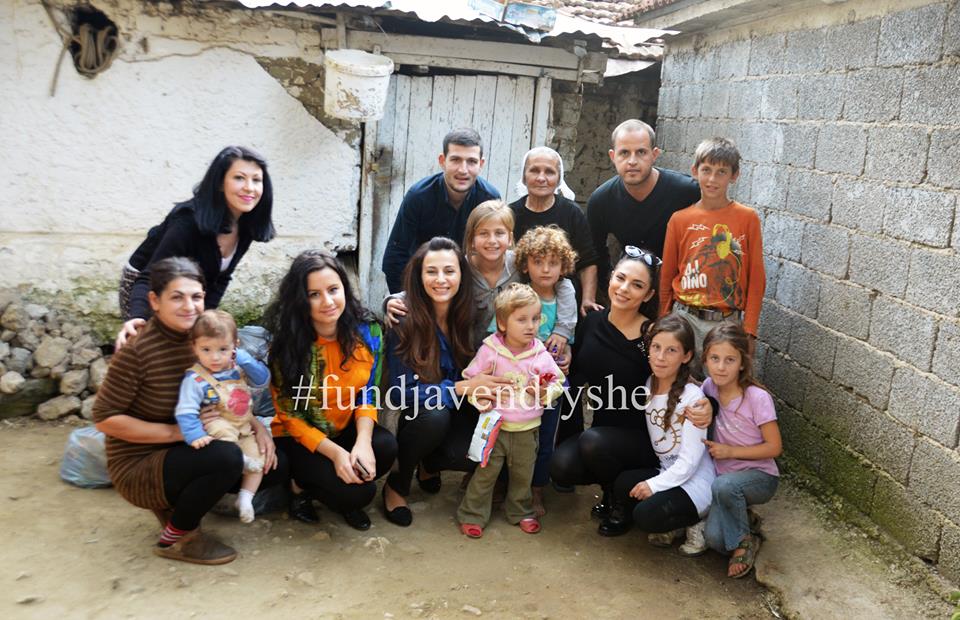 Amarda Toska, shumë pranë njerëzve në nevojë