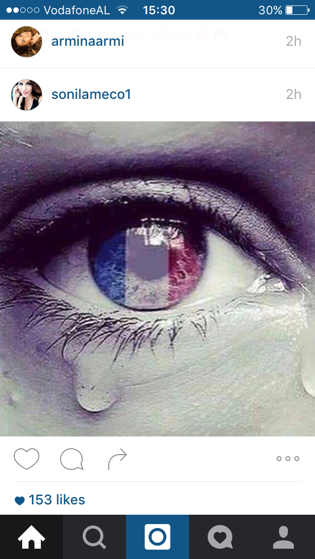 Tragjedia në Paris: Solidaritet, mbështetje apo modë në rrjetet sociale?!