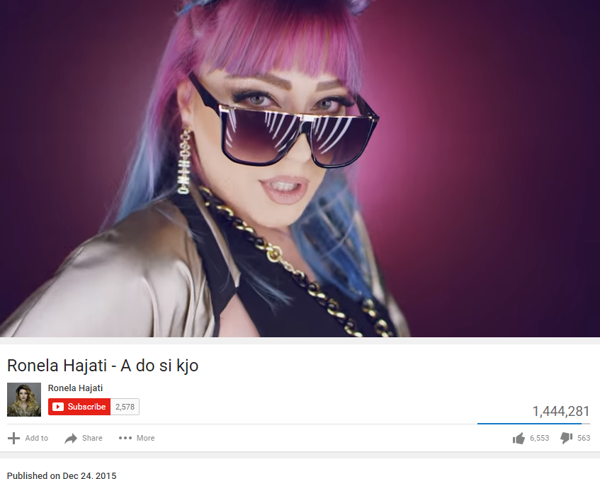 “Bonbonja” Era Istrefi lë mbrapa koleget