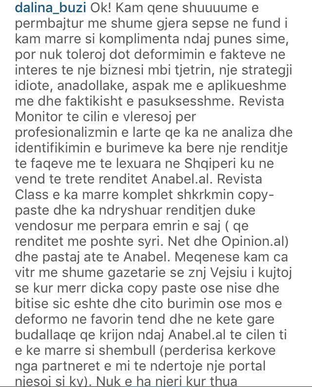 Dalina Buzi vs Alketa Vejsiu, “sherr” virtual për…