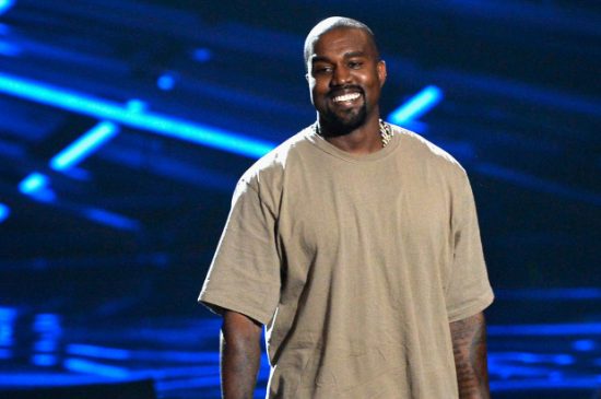 LOS ANGELES, CA - AUGUST 30: Vanguard Award winner Kanye West speaks onstage during the 2015 MTV Video Music Awards at Microsoft Theater on August 30, 2015 in Los Angeles, California. (Photo by Kevork Djansezian/Getty Images)