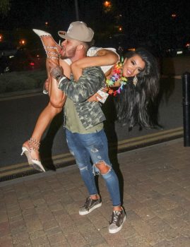 Picture Shows: Chloe Khan, Ashley Cain September 25, 2016 **MINIMUM WEB FEE ¿350**'Ex On The Beach' star Ashley Cain celebrates his birthday with girlfriend and ex'Big Brother' star Chloe Khan at Gallery Nightclub in Maidstone, England, UK. **MINIMUM WEB FEE ¿350** Exclusive All round WORLDWIDE RIGHTS Pictures by : FameFlynet UK ¿ 2016 Tel : +44 (0)20 3551 5049 Email : info@fameflynet.uk.com