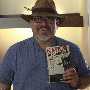 In this photo released by Riodoce, journalist Javier Valdez poses for a photo an unknown location in Mexico. Valdez, a veteran reporter who specialized in covering drug trafficking and organized crime, was slain Monday, May 15 2017, in the northern Mexico state of Sinaloa, the latest in a wave of journalist killings in one of the world's most dangerous countries for media workers. A Sinaloa state government official said Valdez was shot dead in the early afternoon in the state capital, Culiacan, near the offices of the publication he co-founded, Riodoce. (Riodoce via AP)