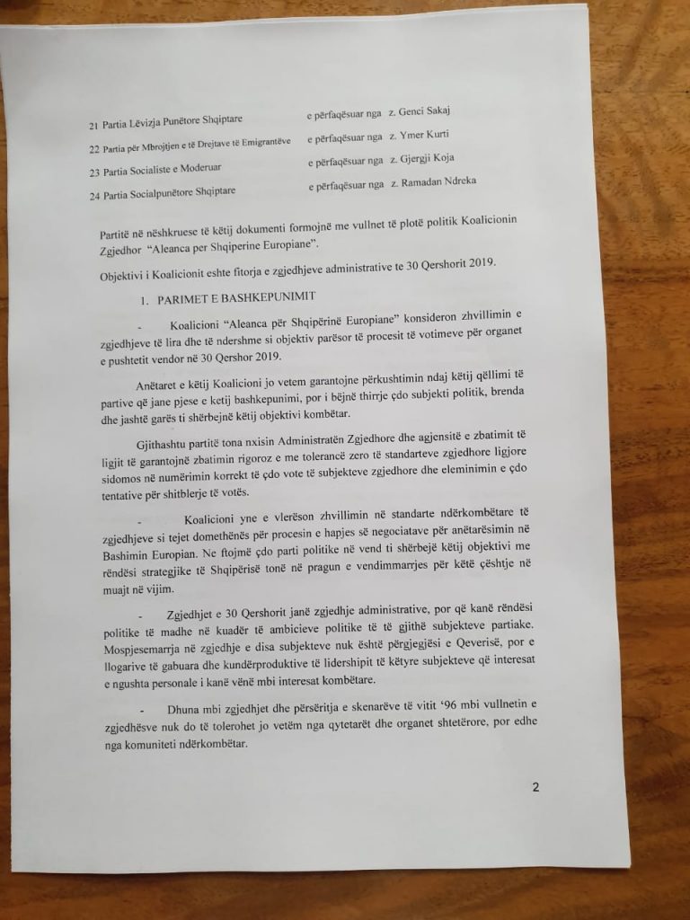 PS firmos koalicionin, rikthen “tepsinë” e pushtetit