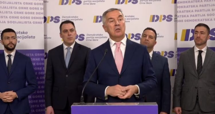 Mal i Zi/ Presidenti Gjukanoviç shpall kandidaturën për një mandat të tretë