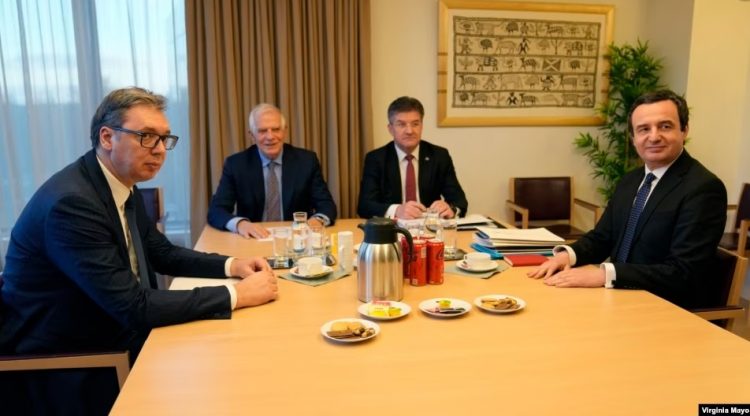 Borrell: Kurti dhe Vuçiç u pajtuan se propozimi i BE s’ka nevojë për diskutime
