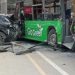 Pamje të rënda. Përplasja e autobusit të “Unazës” me disa mjete, 3 të lënduar