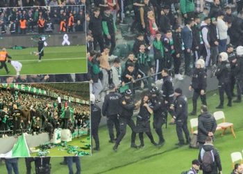 VIDEO/ Dhunë në ndeshjen e bamirësisë në Turqi