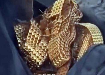 Turqi/“Një rrip ka vlerë 10 mijë dollarë”, nxirret nga rrënojat çanta me zinxhirë floriri