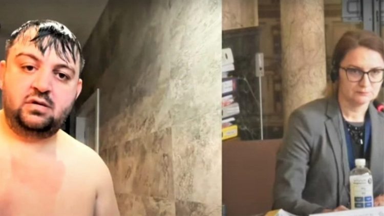 VIDEO/ I hapet kamera gabimisht, anëtari ndjek mbledhjen e këshillit bashkiak nga dushi