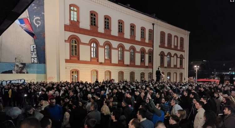 Serbi, protesta kundër propozimit evropian