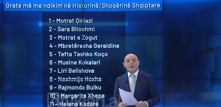 Opinion, 8 mars 2023/ Gratë më influente në historinë e shqiptarëve!