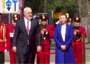 Kryeministrja e Danimarkës vizitë zyrtare në Shqipëri, takohet me Ramën
