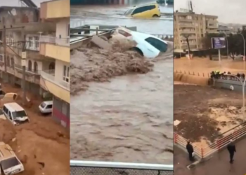 Pas tërmeteve Turqia përmbytet nga shirat, ka viktima  