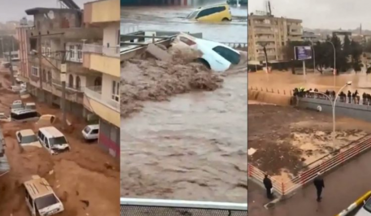 Pas tërmeteve Turqia përmbytet nga shirat, ka viktima  