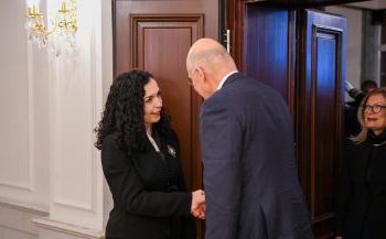 Osmani pret Dendias, flasin për dialogun Kosovë-Serbi