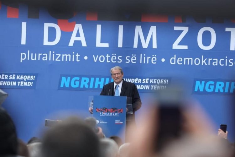 Berisha: Edi Rama është armik i qenies tuaj. Ky revulucion nuk mposhtet
