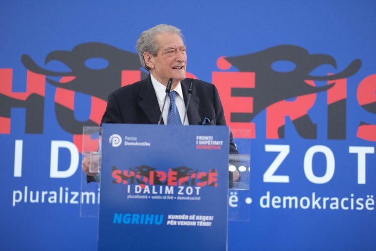 Lezhë/ Berisha prezanton kandidatin: S’ka forcë që na pengon të marrim pjesë në zgjedhje