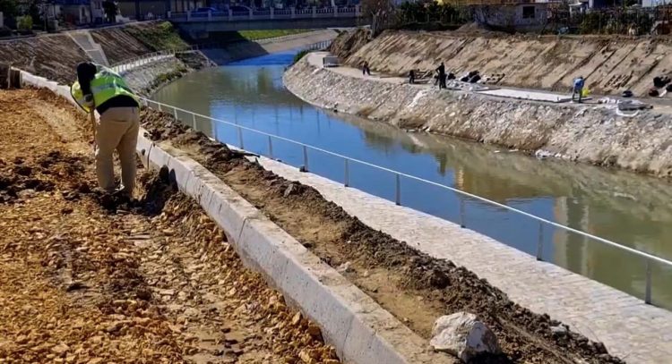 Drejt përfundimit kantieri i fazës dy i lumit Gjanicë, Rama: Transformim urban e mjedisor