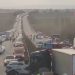 Më shumë se 40 makina të përplasura në aksidentin e Hungarisë, gjendet një trup i pajetë
