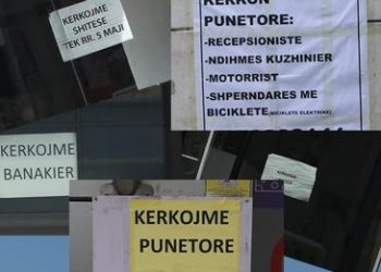 Shqipëria vuan mungesën e punonjësve