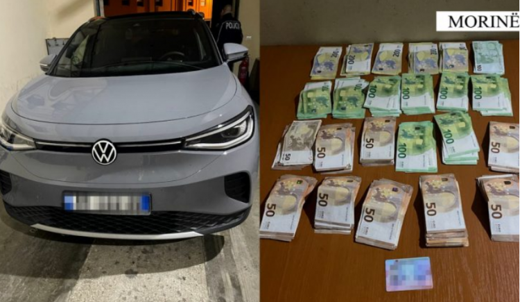 Tentoi të kalonte kufirin me 23 mijë euro të padeklaruara, ndalohet 35-vjeçari në Morinë