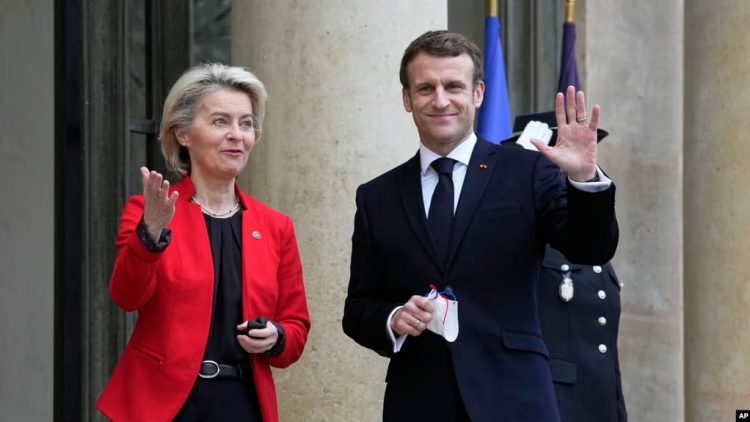 Macron dhe Von der Leyen takohen sot me Xi Jinping