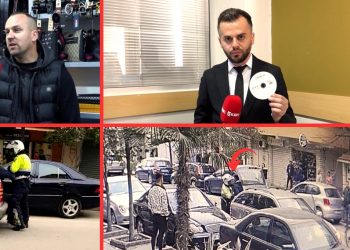 Video/ Polici i rrugores dhunon qytetarin dhe bën kallëzim të rremë para OPGJ
