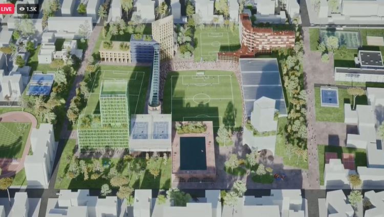 Foto/Ky është projekti fitues i ndërtimit të stadiumit të ri në Durrës