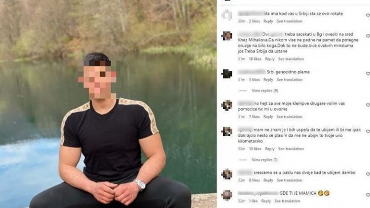 Masakra në Serbi/ Të rinjtë serbë mbështesin vrasësin në Instagram: Mos u dorëzo o hero