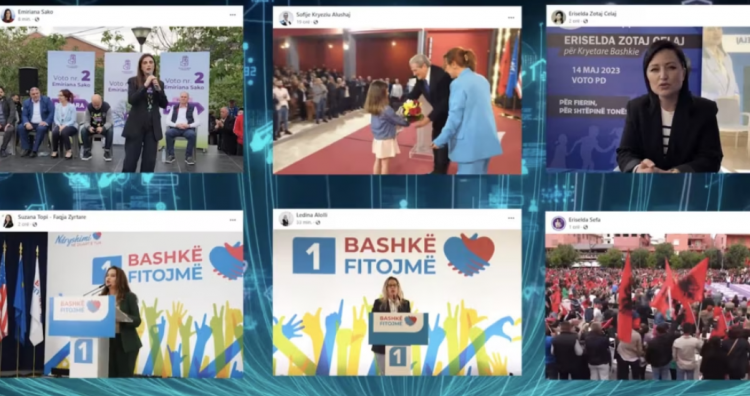 Fushata për zgjedhjet në Shqipëri, gratë kandidate 11% të protagonizmit në media