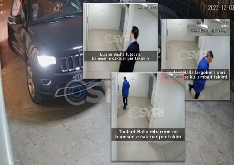Publikohet videoja e takimit të fshehtë mes Lulzim Bashës dhe Taulant Ballës