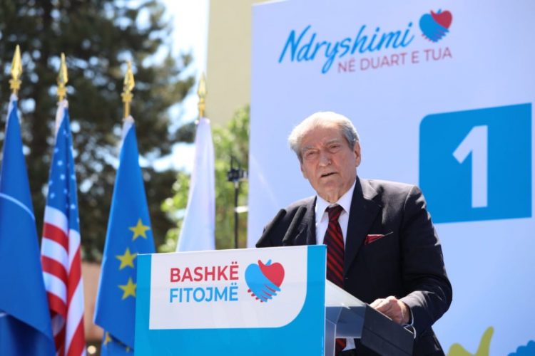 Berisha në Tropojë: Asnjë verior s’ mund t’i japë votën Ramës, ai është racist i egër