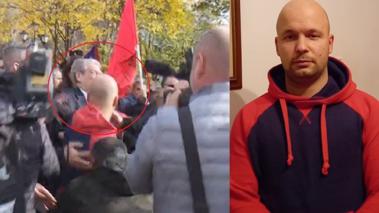 Goditi me grusht Berishën në protestë, autori rezulton me probleme mendore