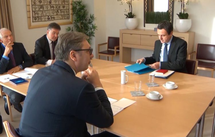 Nis në Bruksel takimi Kurti-Vuçiç