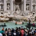 Protestojnë aktivistët në Itali, sulmojnë shatërvanin e famshëm ‘Fontana di Trevi’