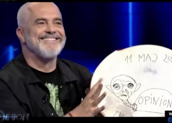 VIDEO/Blendi Fevziu me dajre në studio, si reagon Rama