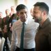Zelensky falënderon Sunak për udhëheqjen në koalicionin ndërkombëtar të avionëve