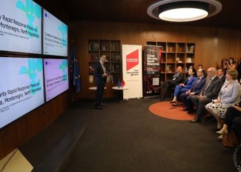 Begaj dhe presidenti i Estonisë ndjekin një stërvitje për sigurinë kibernetike