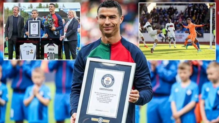 Ronaldo futet në librin e rekordeve “Guinness”
