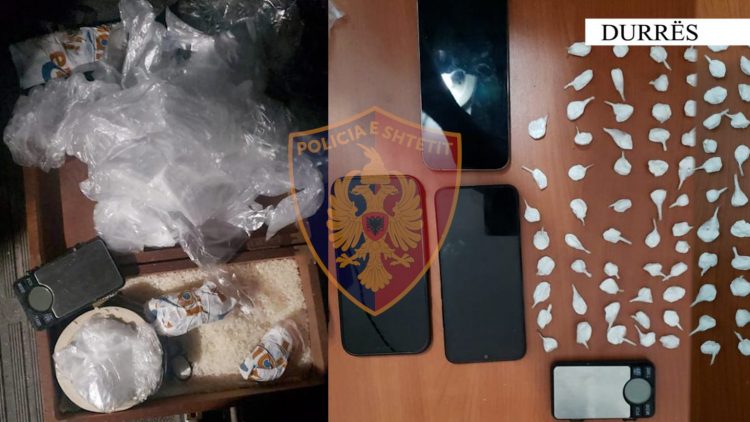Shisnin kokainë në zonën e plazhit të Durrësit, në pranga 3 të rinj