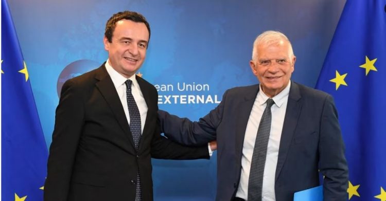 Tensionet mes Kosovës dhe Serbisë, fillon takimi Kurti-Borrell