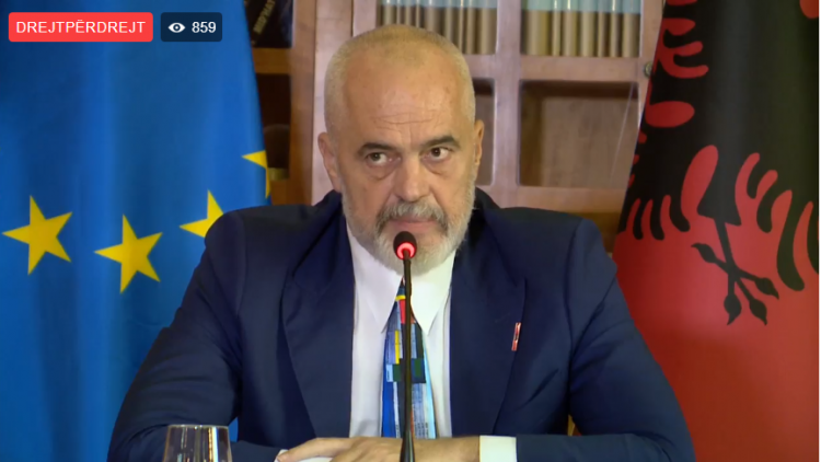 “Situata tepër alarmante”,Rama: I shqetësuar për tonet ultimative të aleatëve për Kosovën