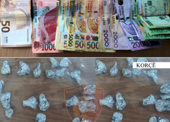 Shiste kokainë nëpër qytet/ Arrestohet 36-vjeçari në Korçë, çfarë iu gjet në banesë