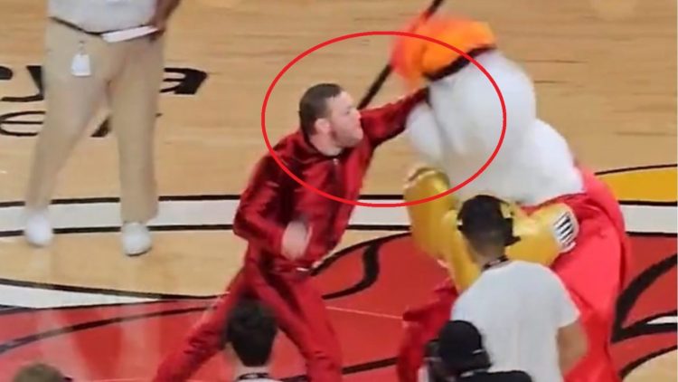 VIDEO/ McGregor dërgon në spital maskotën me dy grushte