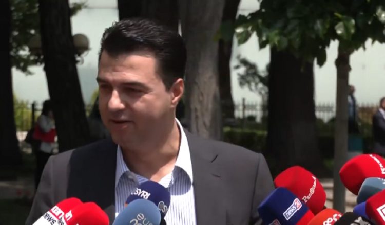 Incidentet nga mbështetësit e tij/ Basha: Moment tensioni, ky nuk është modeli im