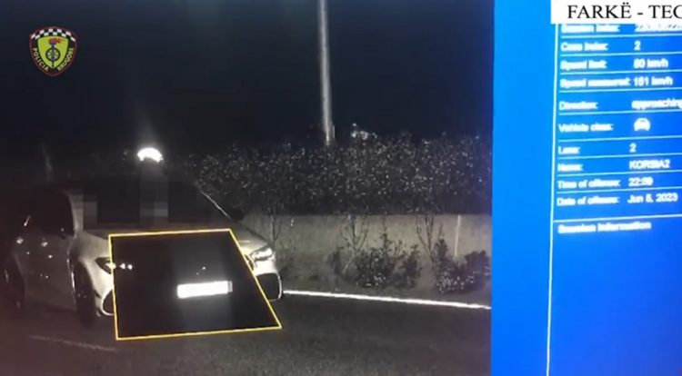 Video/ Me shpejtësi deri në 170 km/h në Unazën Lindore, policia pezullon 9 patenta