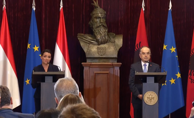 Novak në Tiranë, Begaj: Bashkëpunojmë në kuadër të integrimit të Shqipërisë në BE