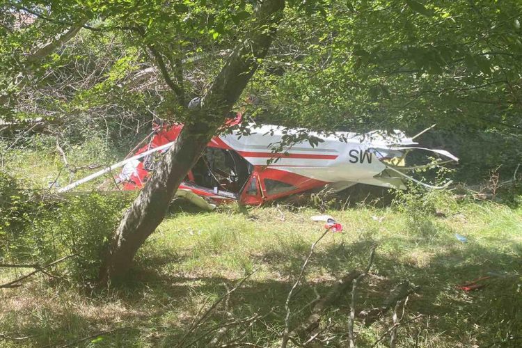 Rrëzohet një avion në Ulqin
